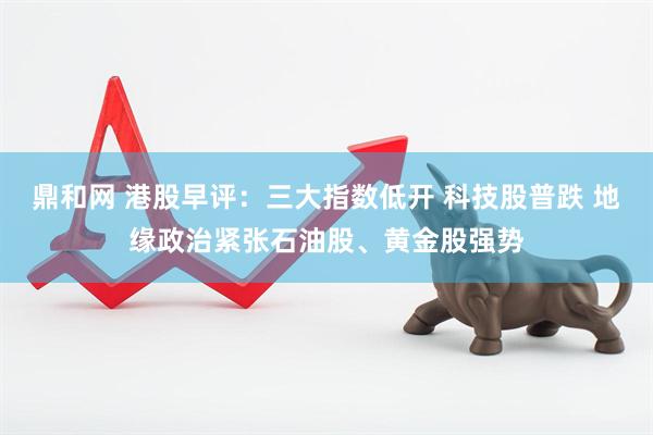 鼎和网 港股早评：三大指数低开 科技股普跌 地缘政治紧张石油股、黄金股强势